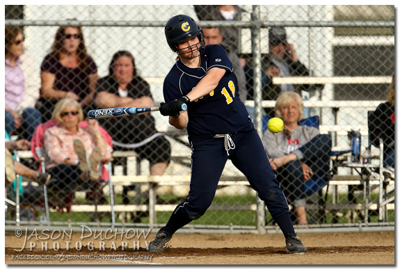 Photo by Photographer Jason Duchow of the Canby vs. McMinville softball game at McMinville High School on April 3, 2013.