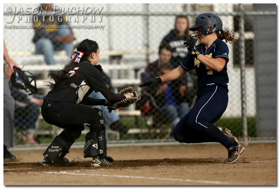 Photo by Photographer Jason Duchow of the Canby vs. McMinville softball game at McMinville High School on April 3, 2013.