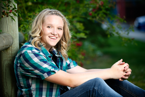 Senior photos of Angelique from the Lakeland High School class of 2014 taken near Post Falls and Rathdrum Idaho