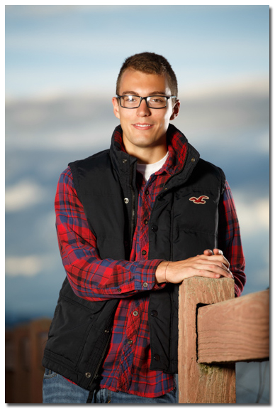 senior photo in sandpoint