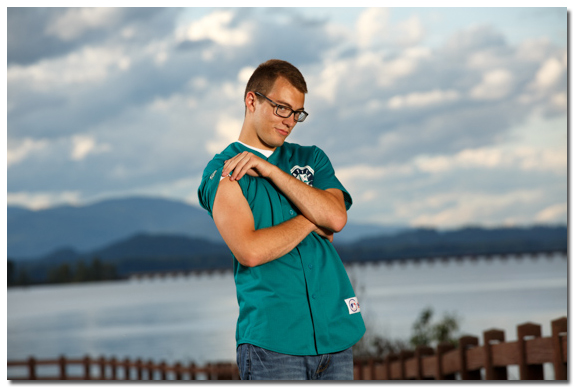 Bonners Ferry High School Senior Bradley's senior photos in Sandpoint Idaho by Jason Duchow Photography www.jasonduchowphotography.com