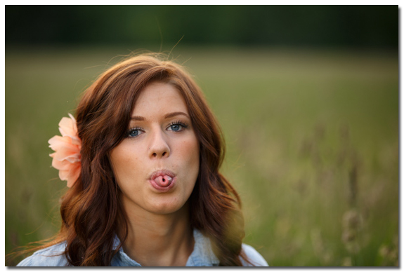 outtake from Breanna's senior portraits in Sandpoint, Idaho