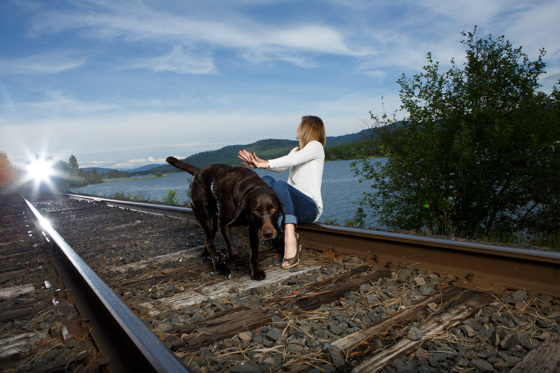 Daranie's senior portraits near Priest River Idaho