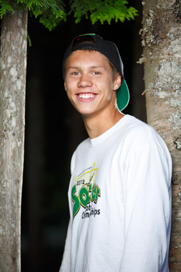 Senior photos of Jeremiah from the Sandpoint High School class of 2014 taken near Sandpoint Idaho