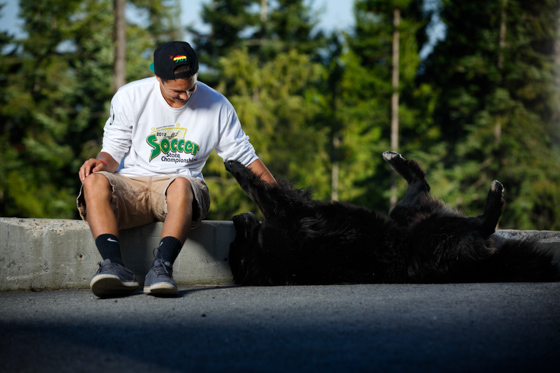 Senior photos of Jeremiah from the Sandpoint High School class of 2014 taken near Sandpoint Idaho