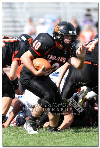 Varsity and Junior Varsity football between Graham Kapowsin and Post Falls High School