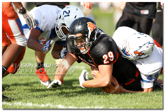 Varsity and Junior Varsity football between Graham Kapowsin and Post Falls High School