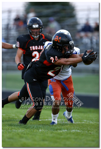 Varsity and Junior Varsity football between Graham Kapowsin and Post Falls High School