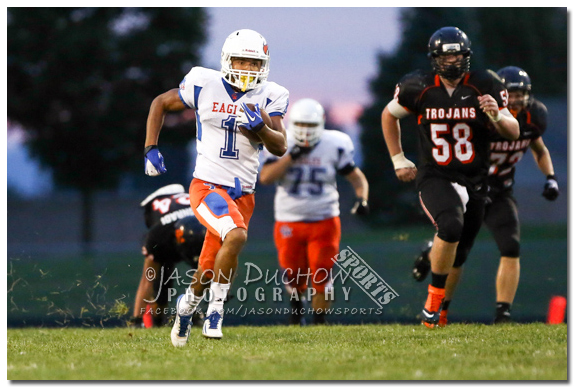 Varsity and Junior Varsity football between Graham Kapowsin and Post Falls High School