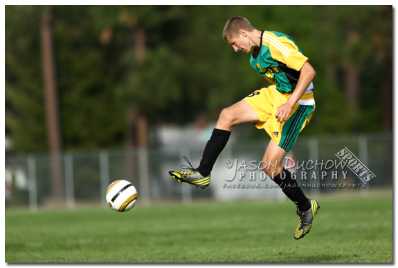 Varsity soccer between Lakeland and Coeur d'Alene High School