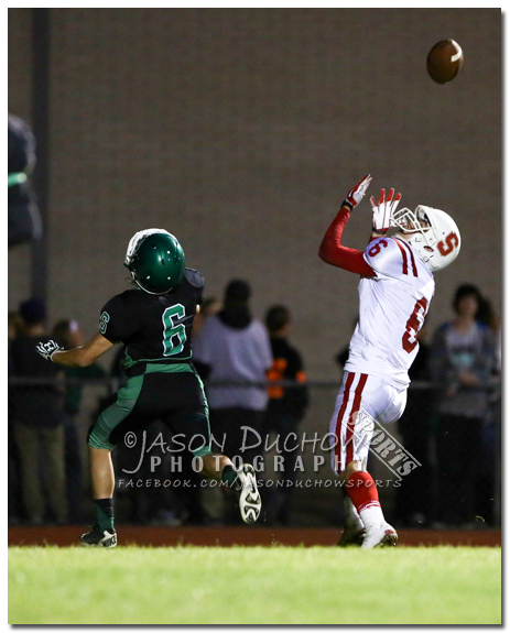 Varsity football between Sandpoint and  East Valley High School in Spokane Valley.