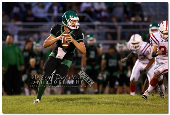 Varsity football between Sandpoint and  East Valley High School in Spokane Valley.