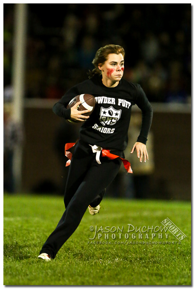 Image from the 2013 Sandpoint High School Powder Puff Football games