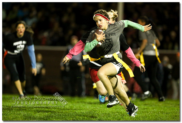 Image from the 2013 Sandpoint High School Powder Puff Football games