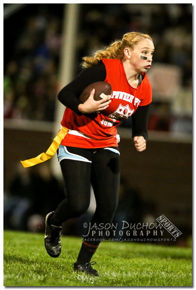 Image from the 2013 Sandpoint High School Powder Puff Football games