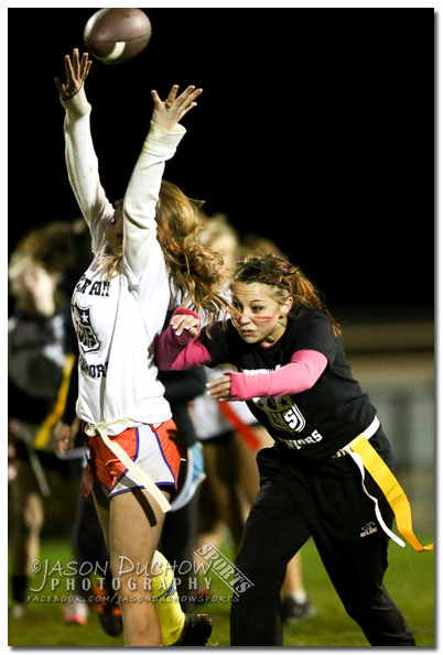 Image from the 2013 Sandpoint High School Powder Puff Football games