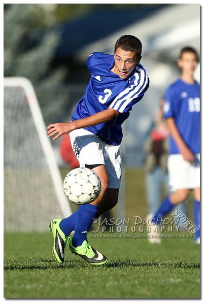 Varsity boys soccer between Sandpoint High School and Coeur d'Alene High School