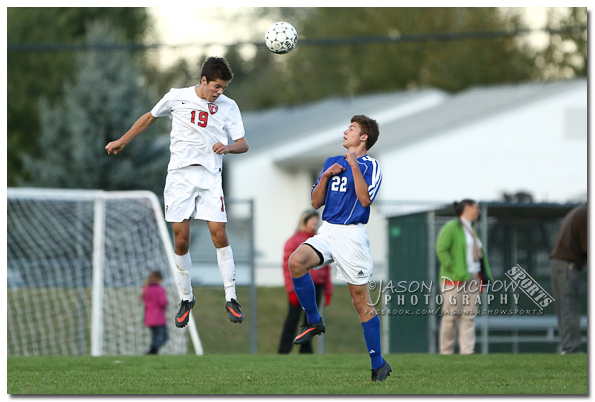 Varsity boys soccer between Sandpoint High School and Coeur d'Alene High School