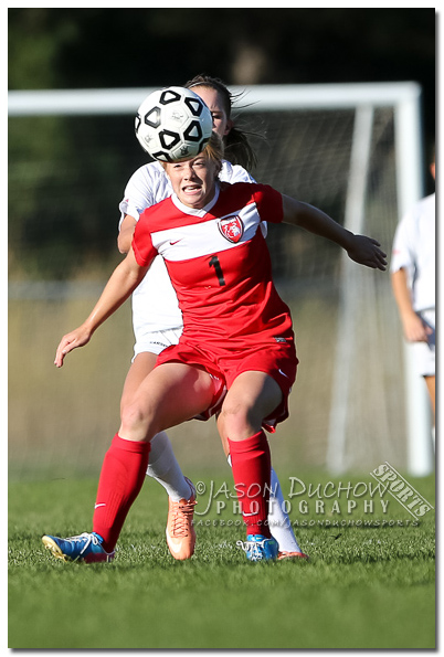 Varsity girls soccer between Sandpoint high School and Lakeland High School