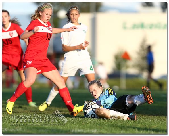 Varsity girls soccer between Sandpoint high School and Lakeland High School